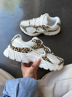Zapatillas Nike Swarovski Leopardo Blanco para Mujer