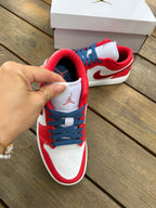 Americana Swarovski Women’s Air Jordan 1 Low Shoes
