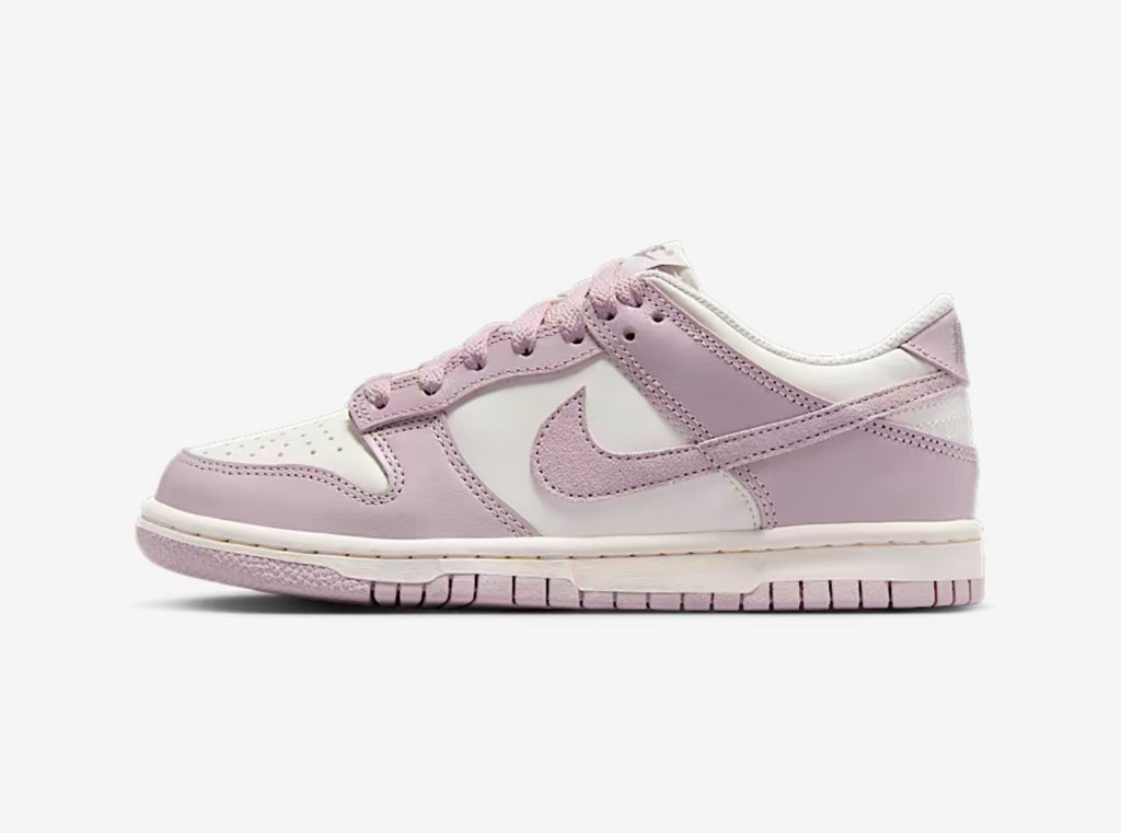 Pre-Order Lilac Pink Pink and Black Swarovski Womens Nike Dunk Shoes