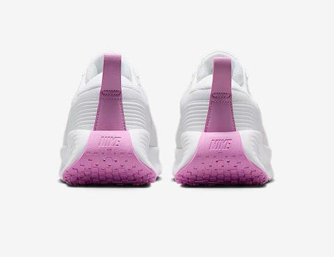 White and Pink Swarovski Womens Nike Shoes