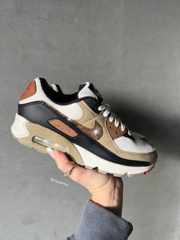 Gold Edition Swarovski Womens Nike Air Max 90