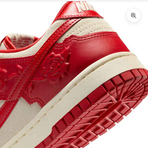 Pre-Order Red Roses Swarovski Womens Nike Dunk Shoes