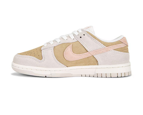 ✨NEW✨ Neutral Sand Pink Swarovski Womens Nike Dunk Shoes