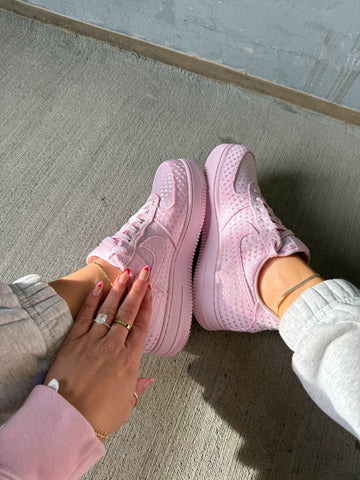 Special Edition Valentine’s Pink Hearts Swarovski Nike Air Force 1