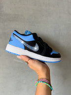 SIZE 8 Light Sapphire Blue Swarovski Women’s Air Jordan 1 Low Shoes