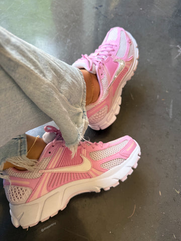 Cotton Candy Pink Swarovski Women Nike Vomero 5