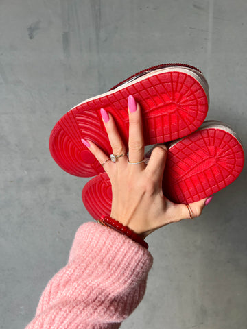 2025 Valentine’s Edition Swarovski Women’s Air Jordan 1 Low Shoes