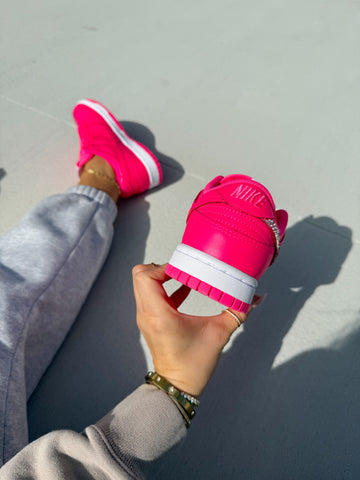 Pink Swarovski Womens Nike Dunk Shoes