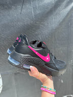 Black Hot Pink Swarovski Womens Nike Shoes