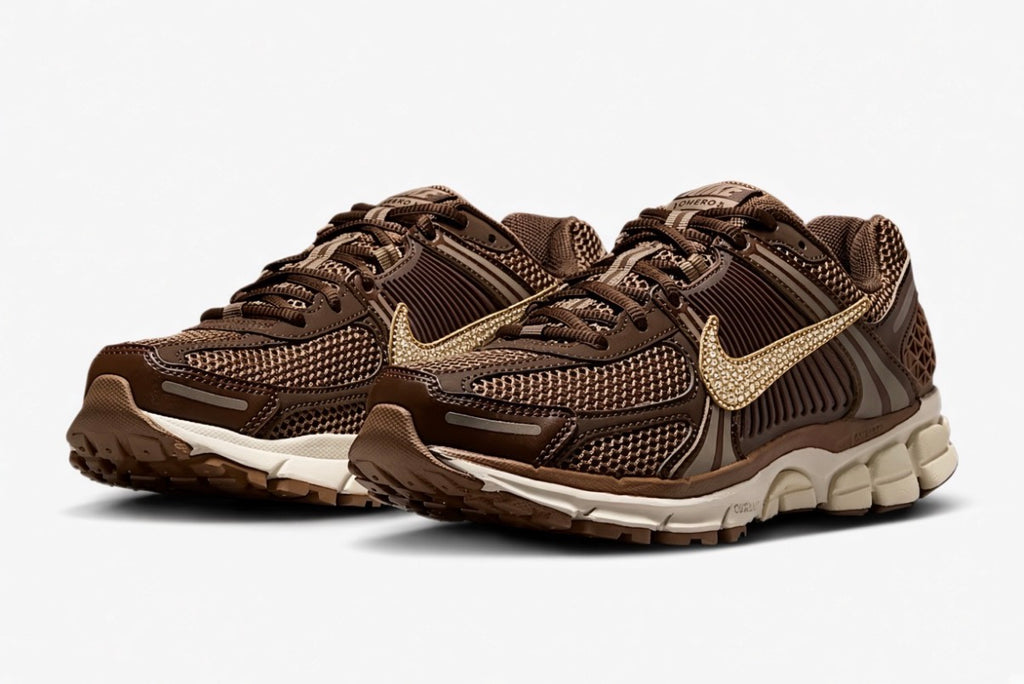 Fall Brown Swarovski Women Nike Vomero 5