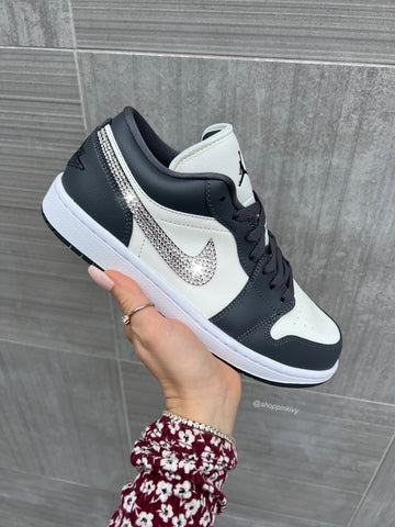 Swarovski Zapatos Air Jordan 1 Low para mujer