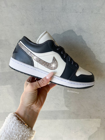 Swarovski Zapatos Air Jordan 1 Low para mujer