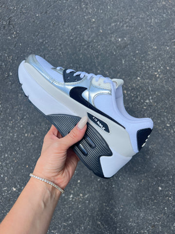 SIZE 7 Metallic Swarovski Womens Nike Air Max 90 LV8