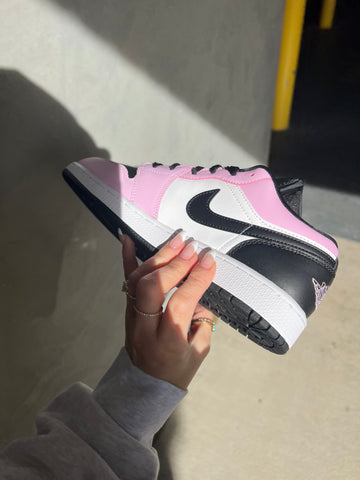 RARE Icy Pink Swarovski Women’s Air Jordan 1 Low Shoes