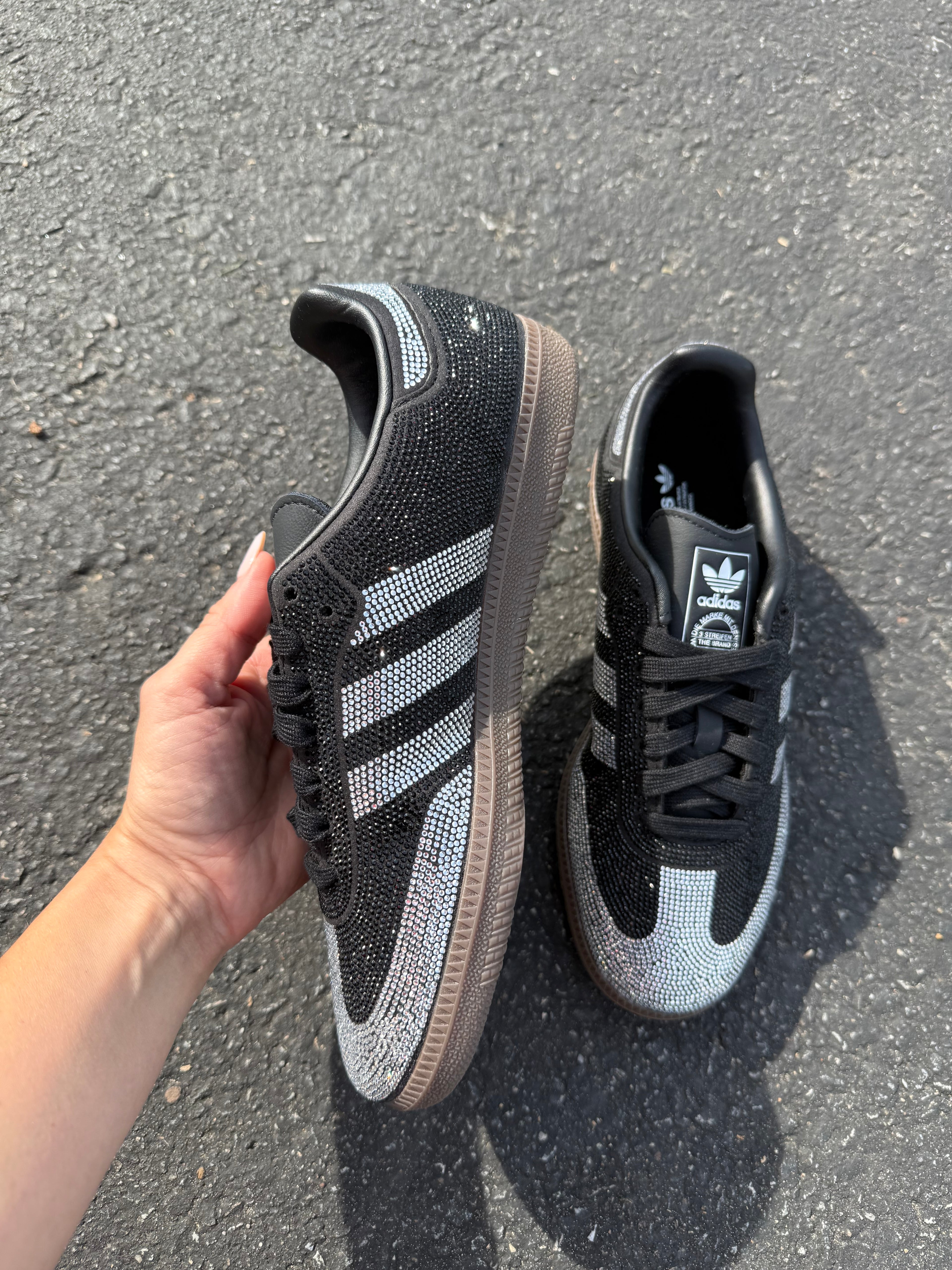 SIZE 7 RARE FULL Rhinestone Original Samba OG