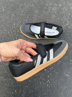 Negro Blanco Swarovski Adidas Samba Jane
