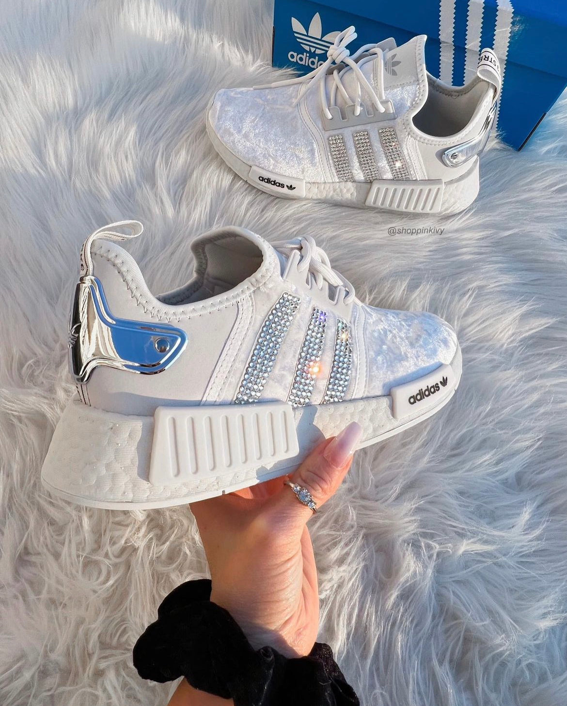White adidas NMD Shoes