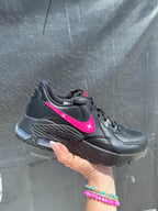 Black Hot Pink Swarovski Womens Nike Shoes
