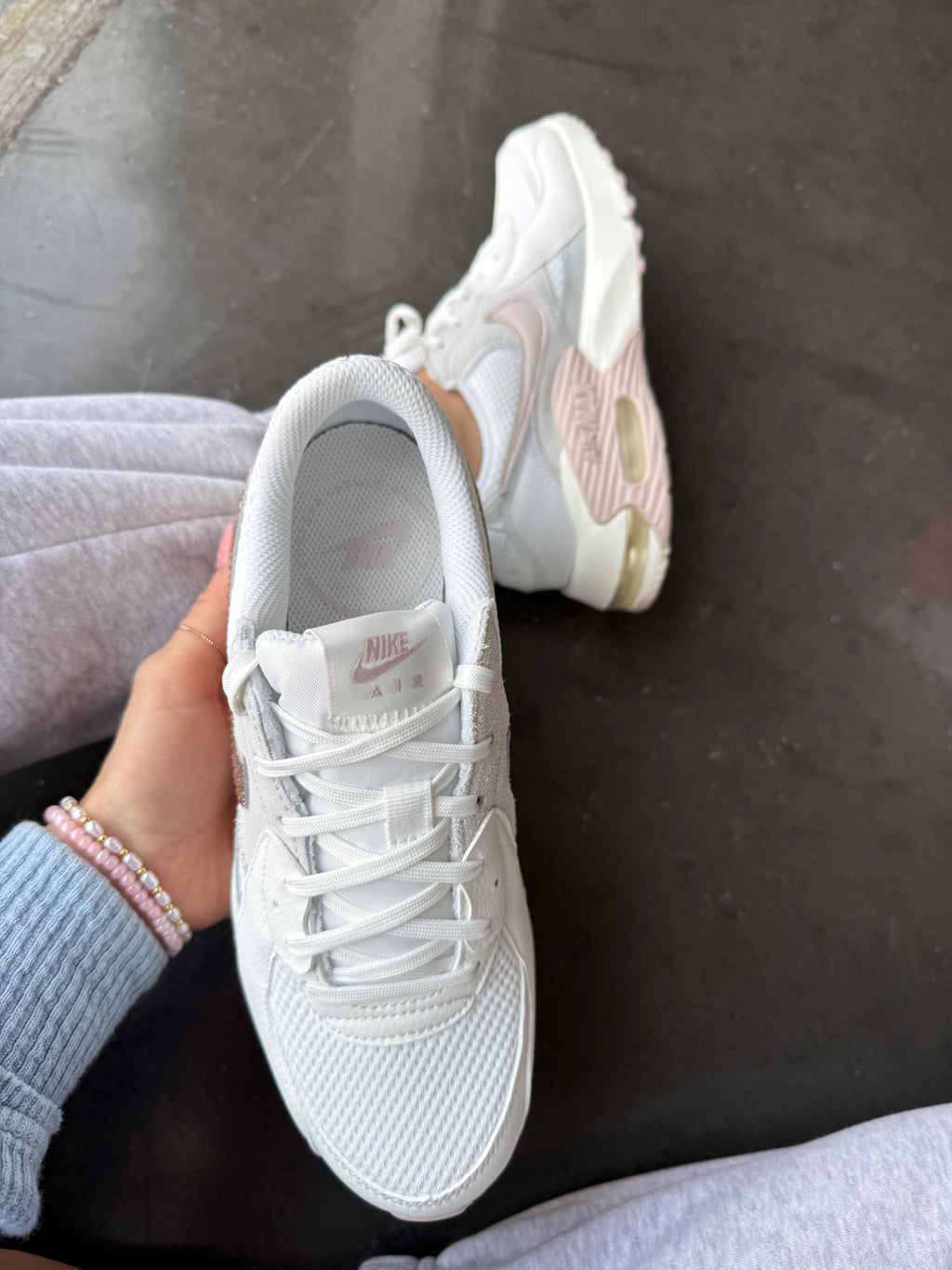 Zapatillas Nike Swarovski Blancas Rubor para Mujer