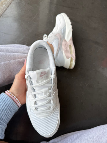 White Blush Swarovski Womens Nike Shoes