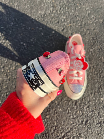 Pre-Order Roses Pink Valentine’s Converse Chuck Taylor