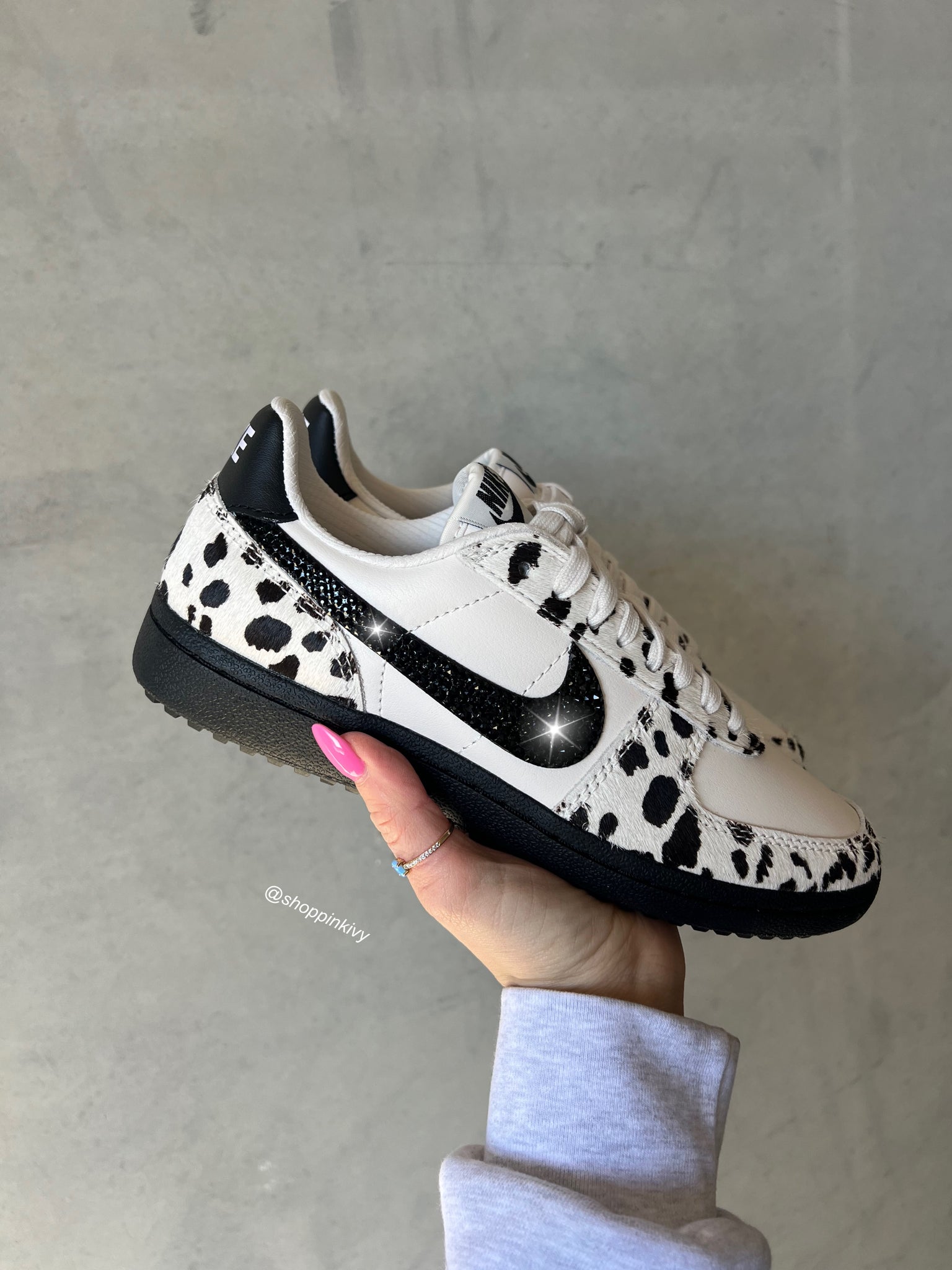 Rare Limited Edition Animal Print Swarovski Women’s Nike Shoes