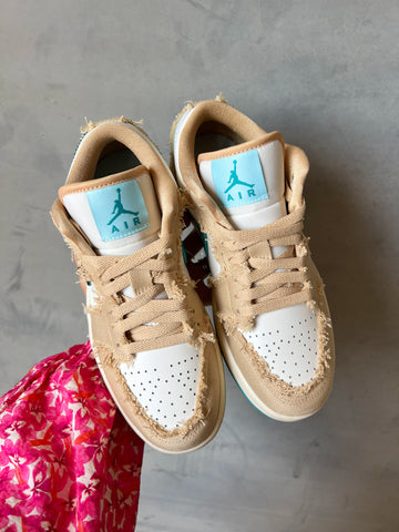 Beach Wave Swarovski Women’s Air Jordan 1 Low Shoes