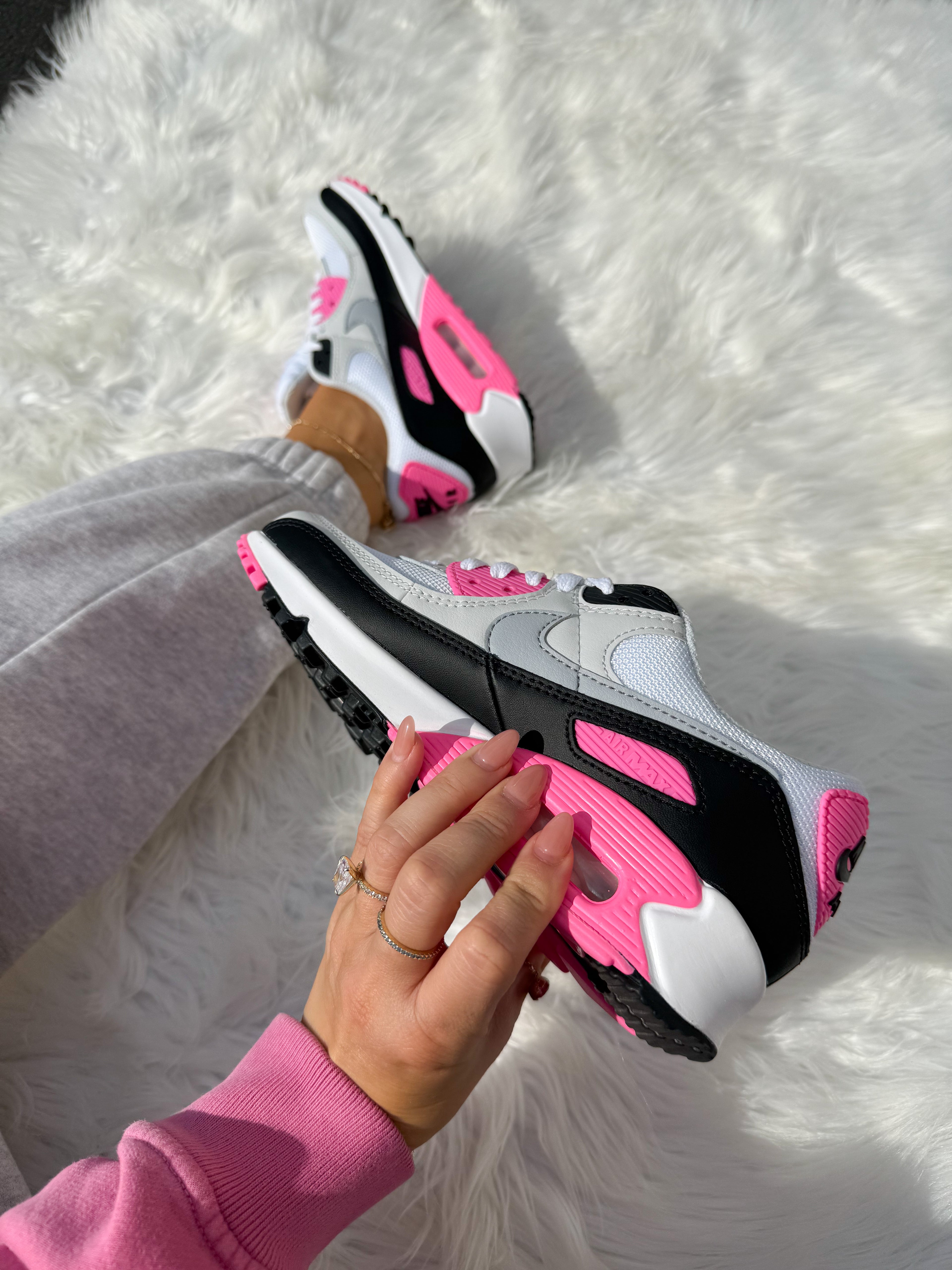 Bubblegum Pink Swarovski Nike Air Max 90