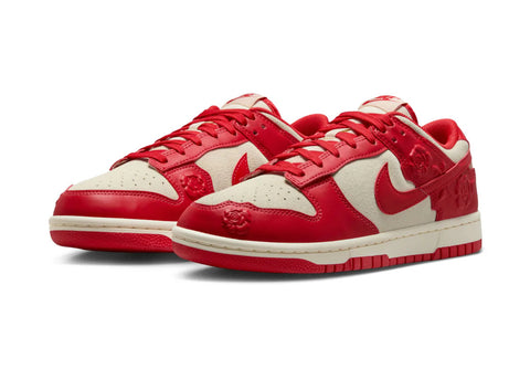 Pre-Order Red Roses Swarovski Womens Nike Dunk Shoes