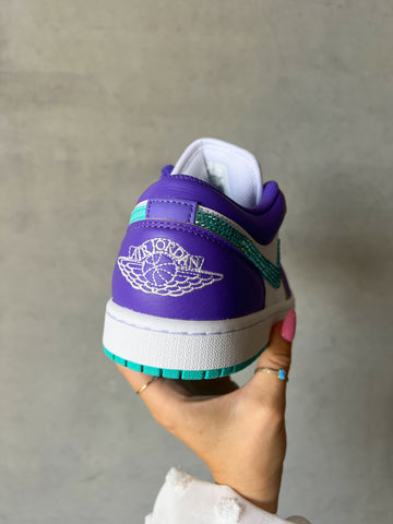 90’s Colorpop Swarovski Women’s Air Jordan 1 Low Shoes