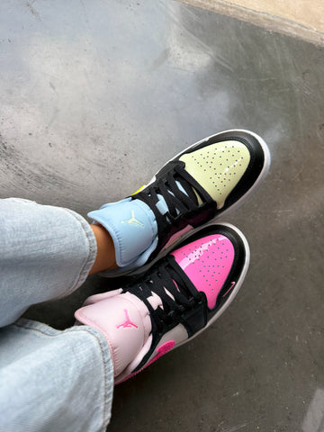 NEW Mismatch Swarovski Women’s Air Jordan 1 Low Shoes