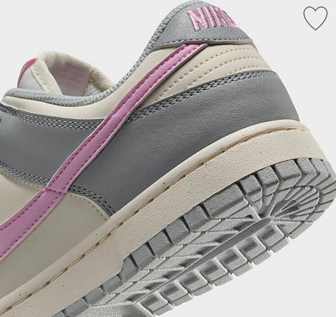 Pre-Order Gray Pink Swarovski Womens Nike Dunk Shoesr