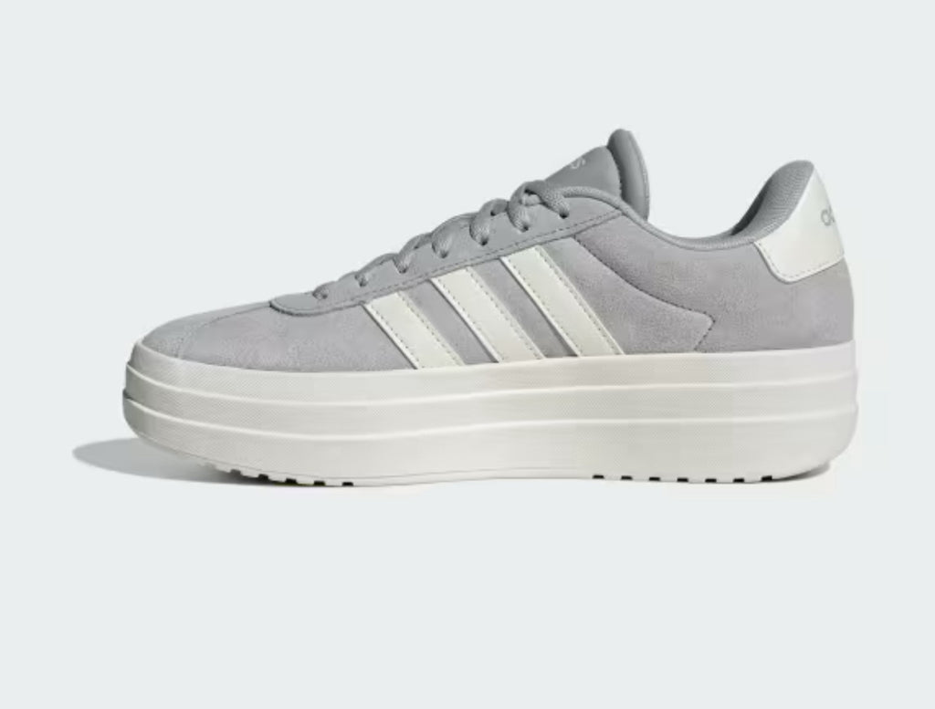 Plataforma Adidas Swarovski Gris Negrita