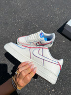 Americana White Swarovski Nike Air Force 1