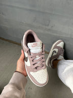 Cocoa Brown Swarovski Womens Nike Greige Dunk Shoes