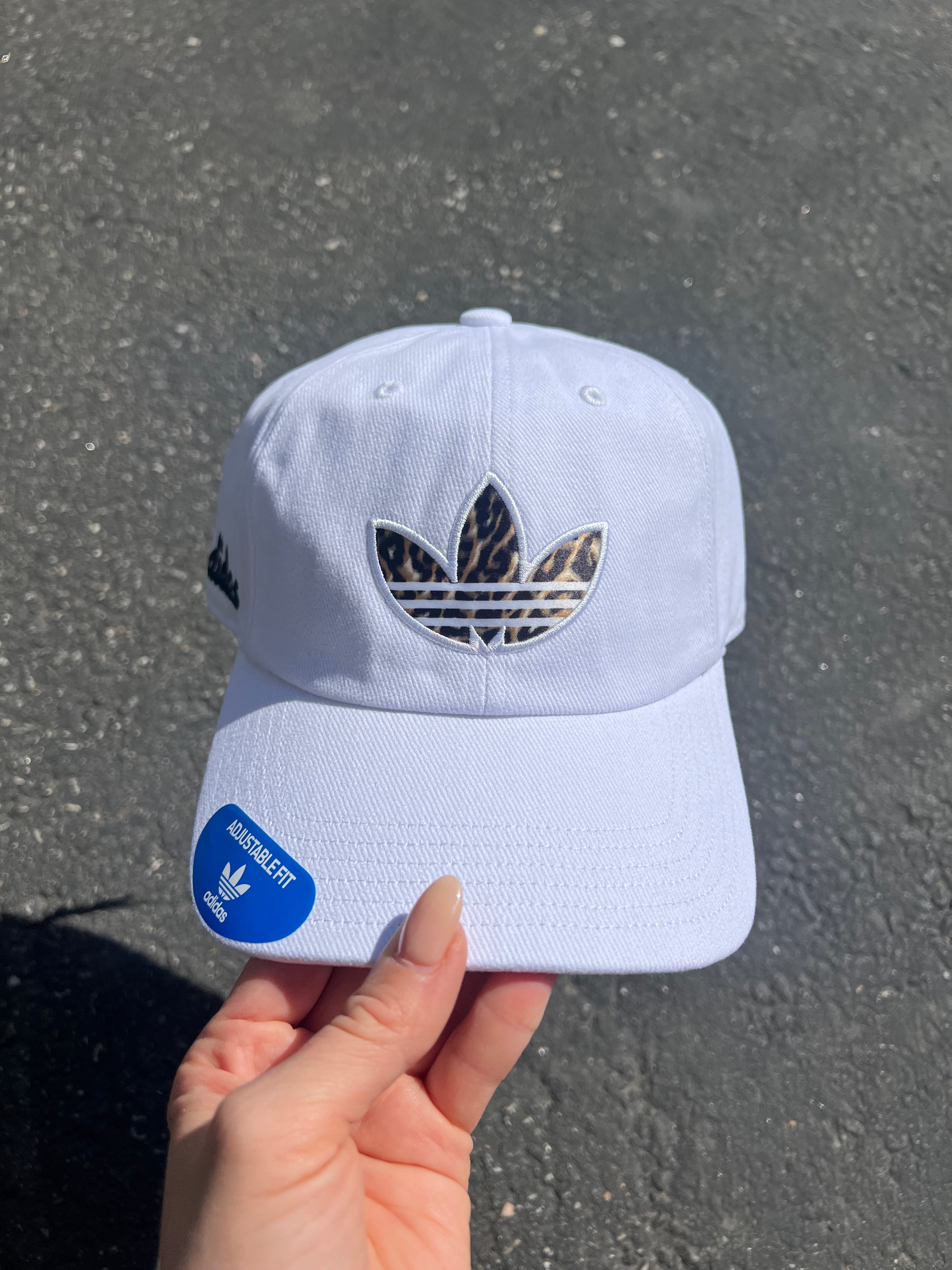 Leopard Adidas Hat