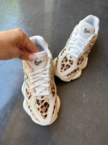 Tan Leopard Swarovski Women’s New Balance 9060