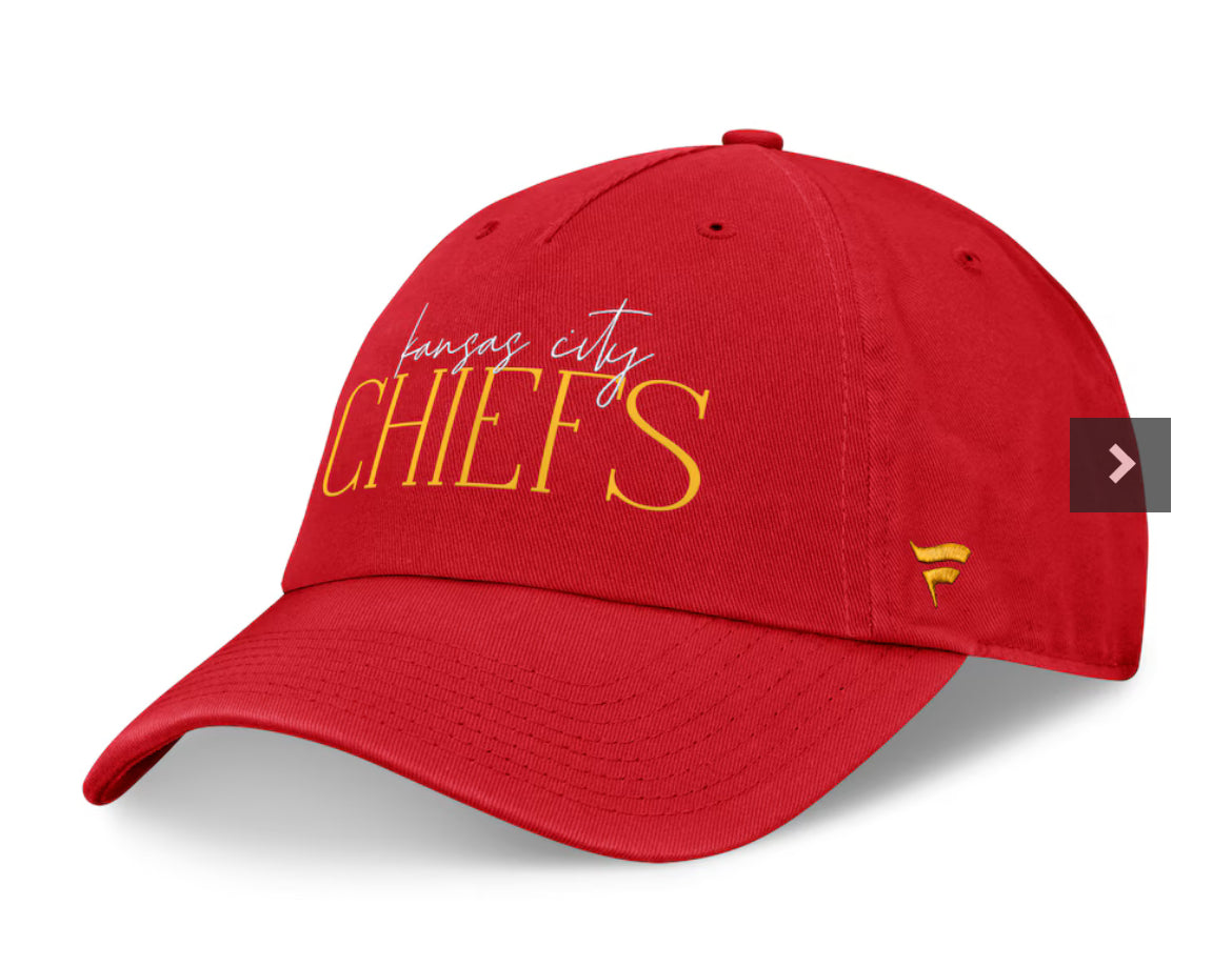 Bling KC Chiefs Swarovski Hat