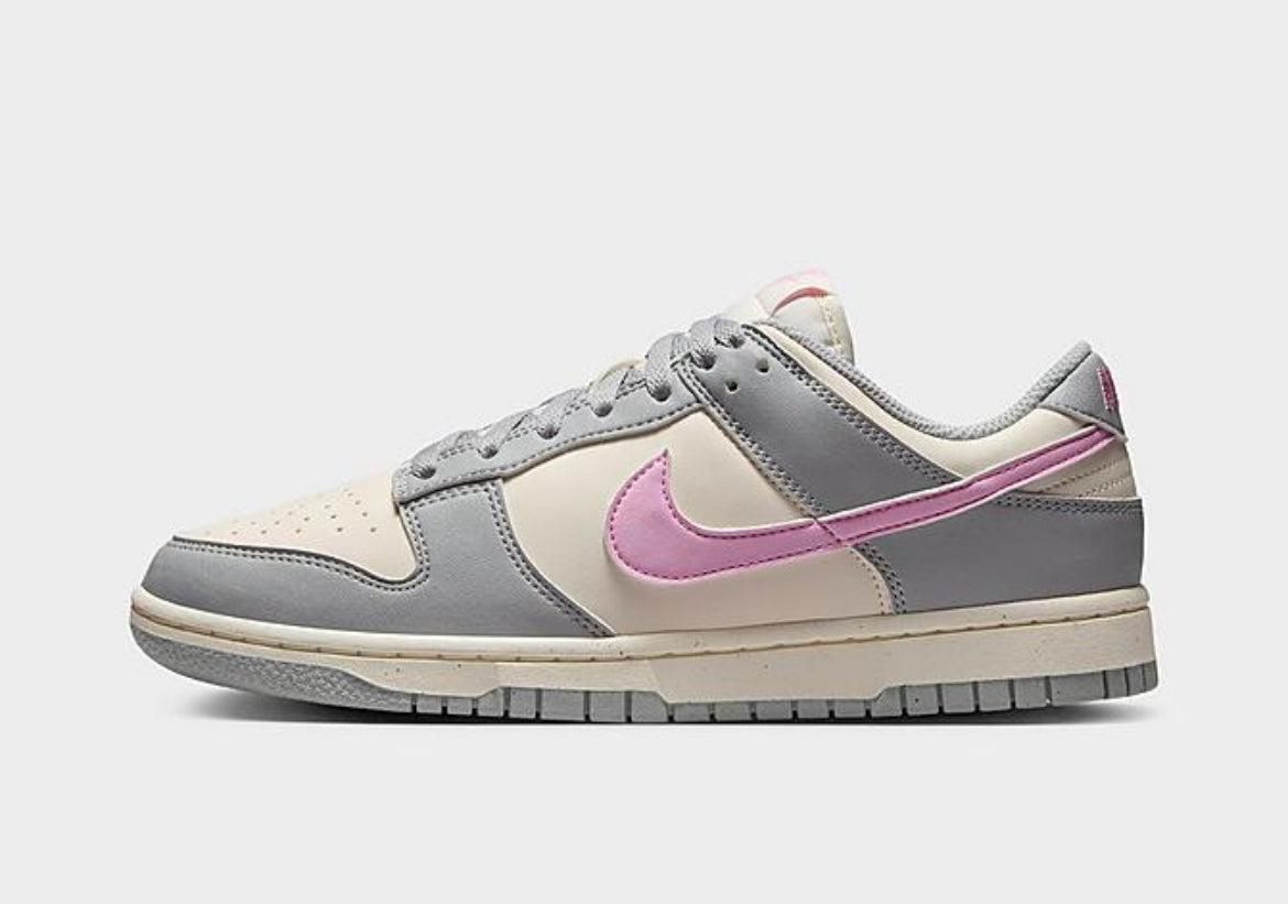 Pre-Order Gray Pink Swarovski Womens Nike Dunk Shoesr