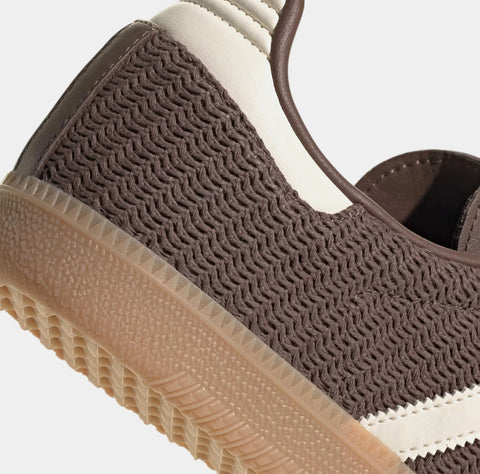 Brown Knit Swarovski Adidas Original Samba OG
