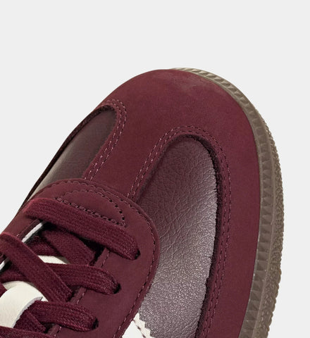 Maroon Swarovski Adidas Original Samba OG