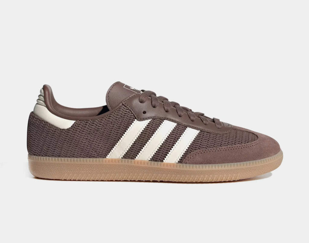 Brown Knit Swarovski Adidas Original Samba OG