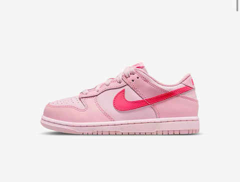 Pre-school Pink Barbie Denim Baby Toddler Preschool Swarovski Dunk Low