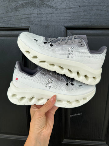 Gray 🩶Ombre Swarovski On Cloudtilt Running Shoes