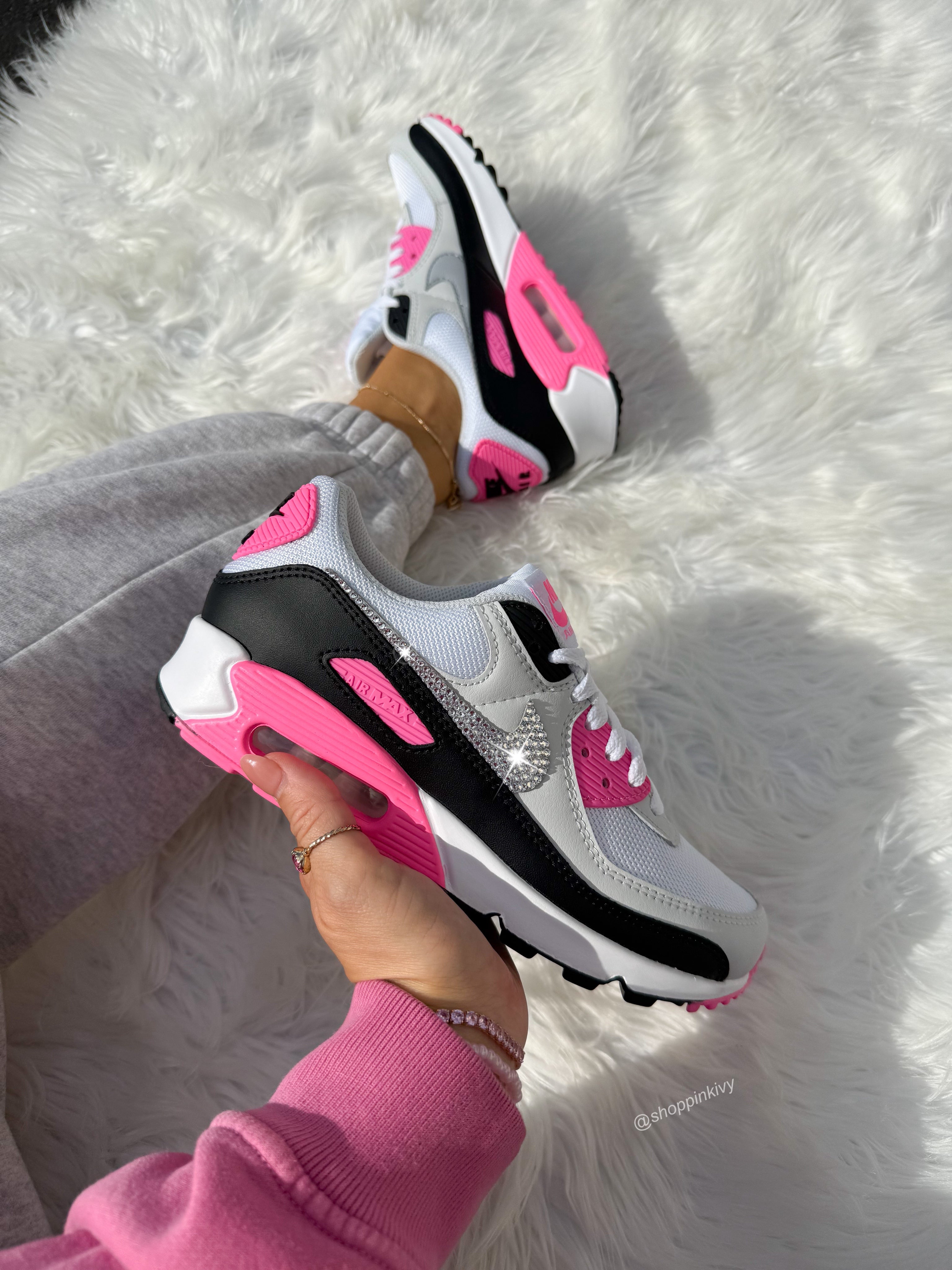 Nike Air Max 90 Swarovski Rosa Chicle