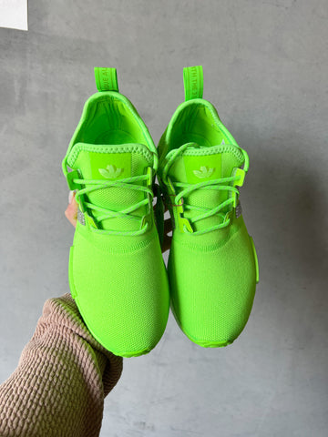 Neon Green Swarovski Womens Adidas NMD