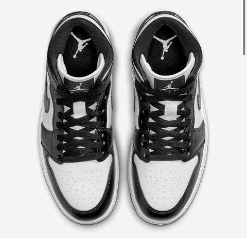 Panda Swarovski Women’s Air Jordan 1 Mid Shoes