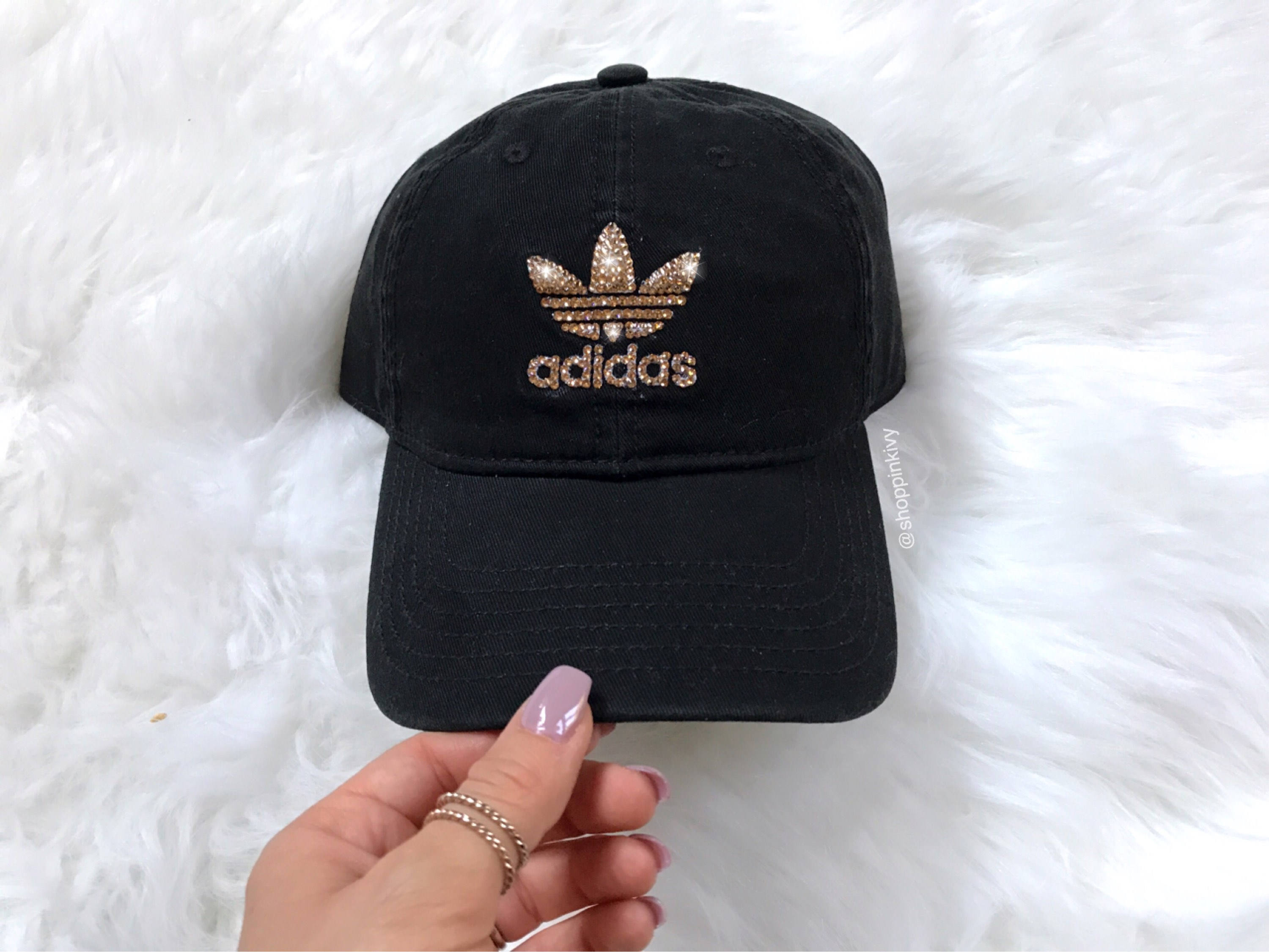 Swarovski Adidas Hat Black