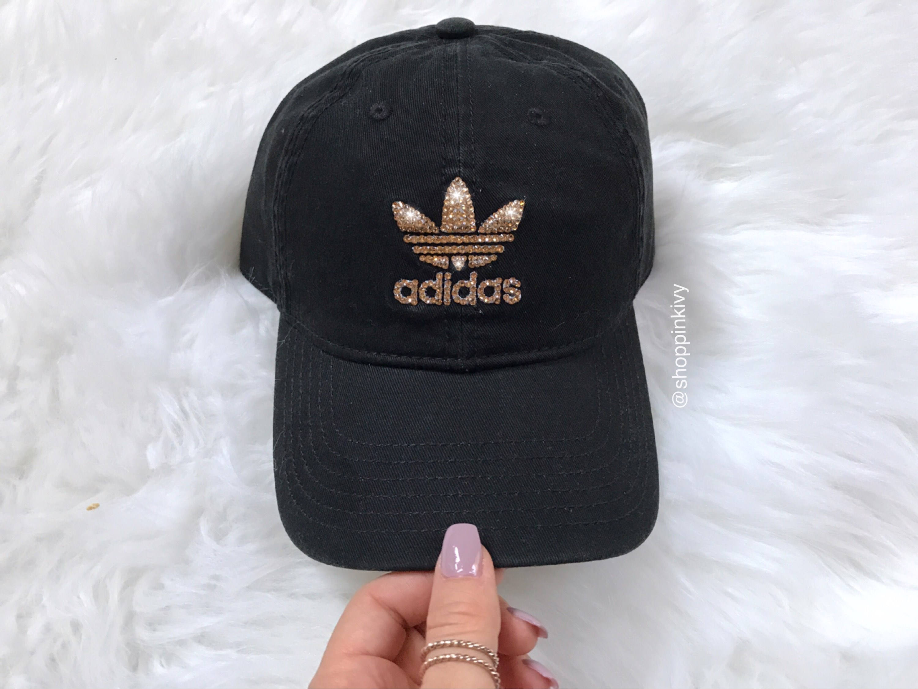 Swarovski Adidas Hat Black