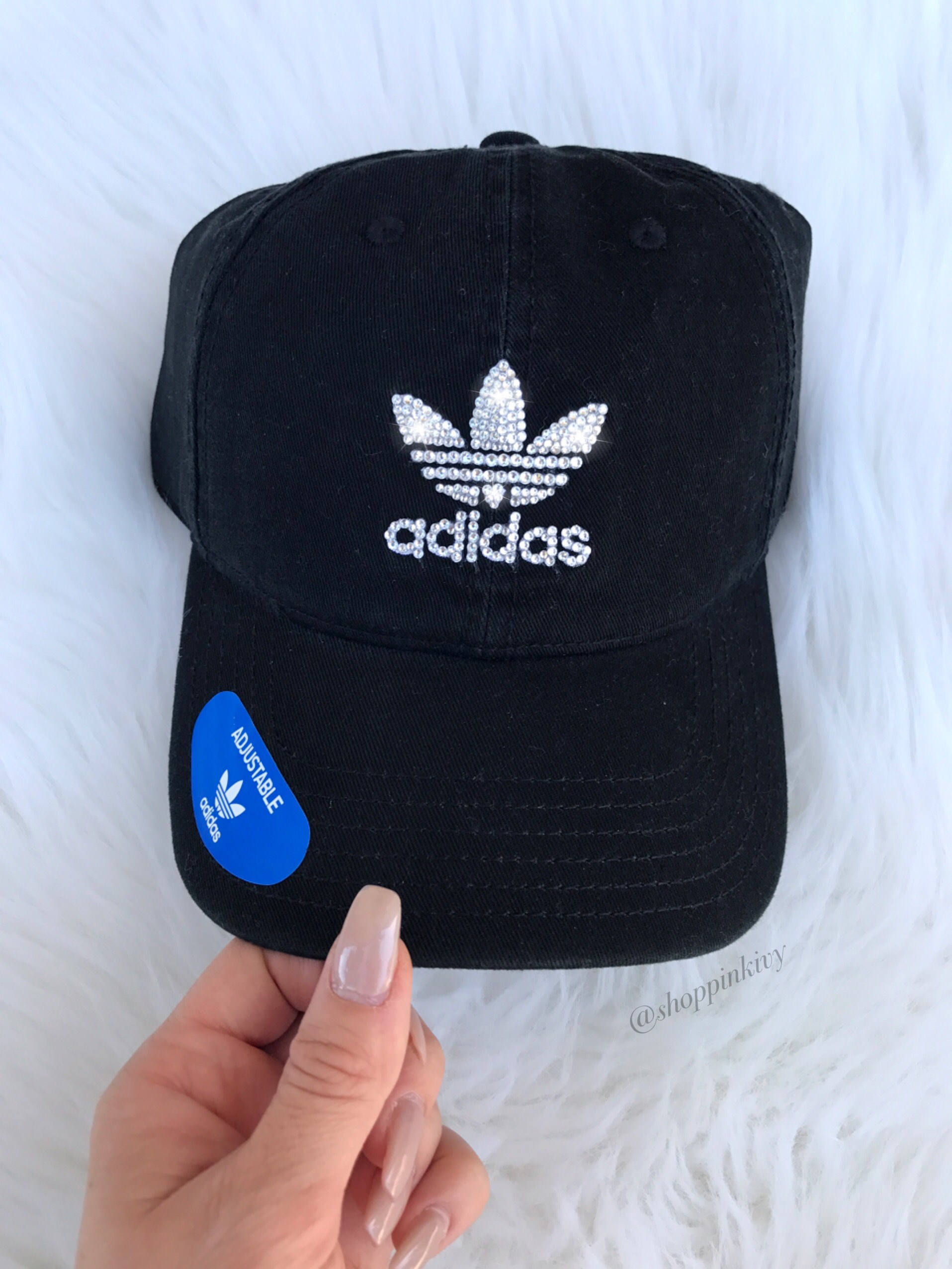 Swarovski Adidas Hat Black